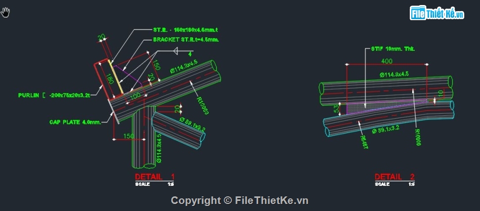 Nhà để xe 5.25x37.5m,Cad nhà để xe,File cad nhà để xe,Bản vẽ cad nhà để xe,Su nhà để xe